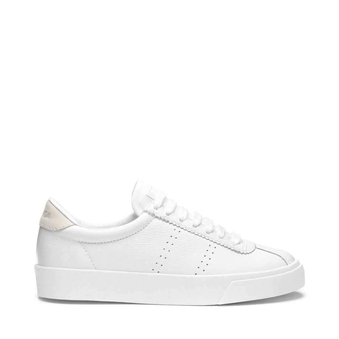 Sneakers Unisex 2843 CLUB S COMFORT LEATHER Low Cut TOTAL WHITE Photo (jpg Rgb)			