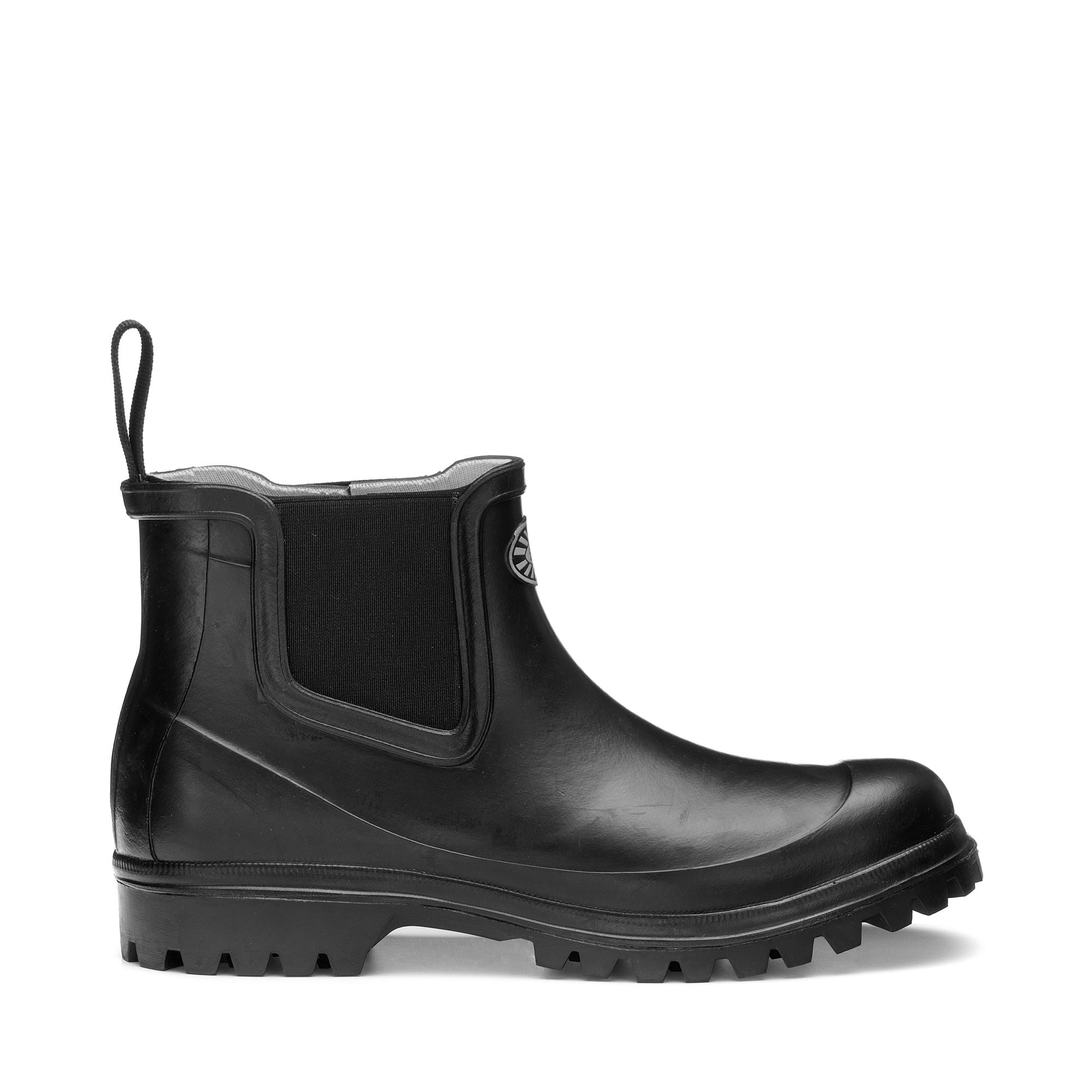 Mid Cut Unisex Rubber Boots Black Color | Superga