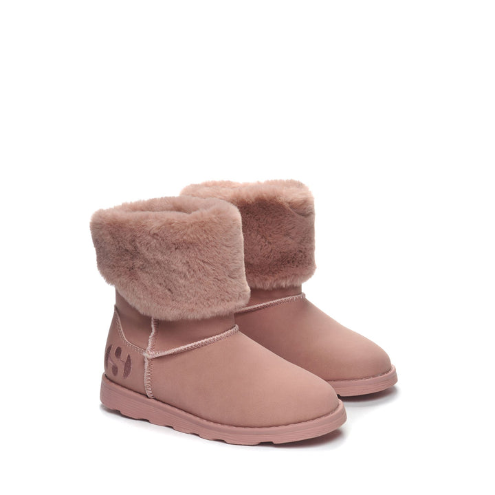Boots Girl 4039 SYNTHETIC MATERIAL Boot TOTAL ROSE DUSTY Dressed Front (jpg Rgb)	