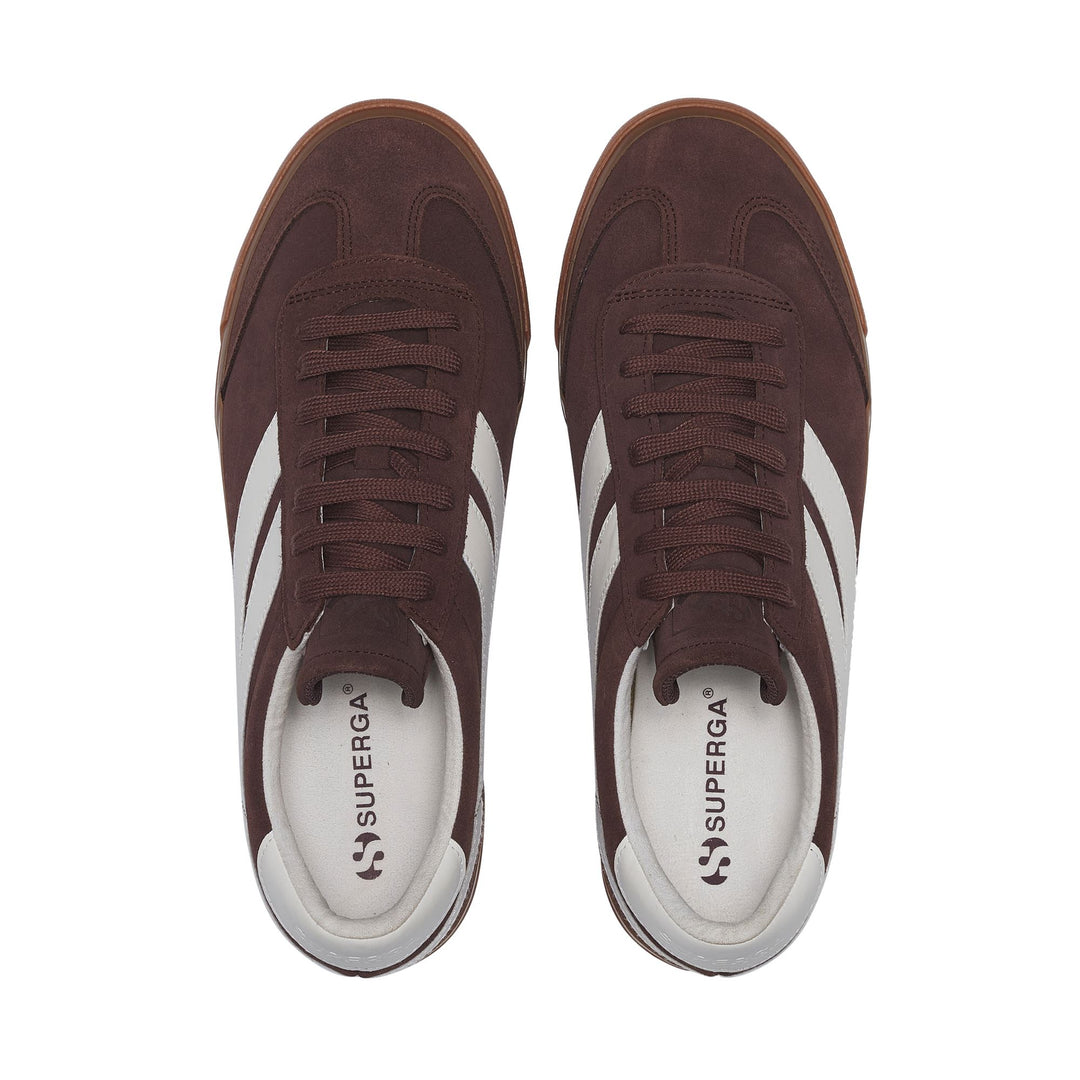 Unisex Low Cut Sneakers in Puce with Suede Upper main