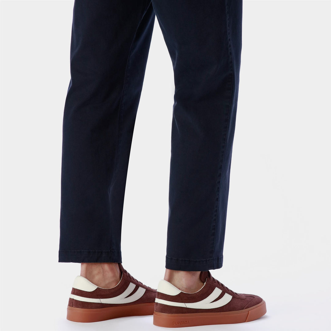 Unisex Low Cut Sneakers in Puce with Suede Upper main