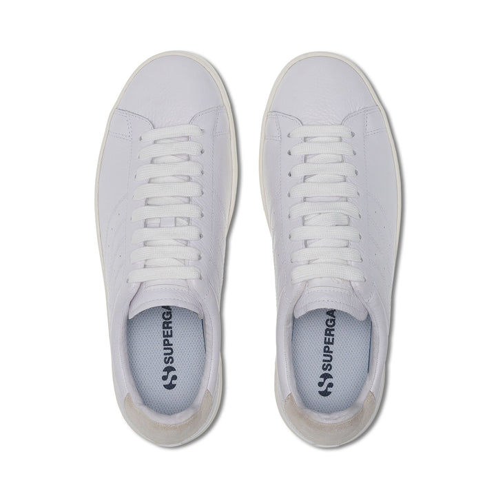 Sneakers Unisex 4833 LENDL MATCH Low Cut WHITE-WHITE AVORIO Dressed Back (jpg Rgb)		