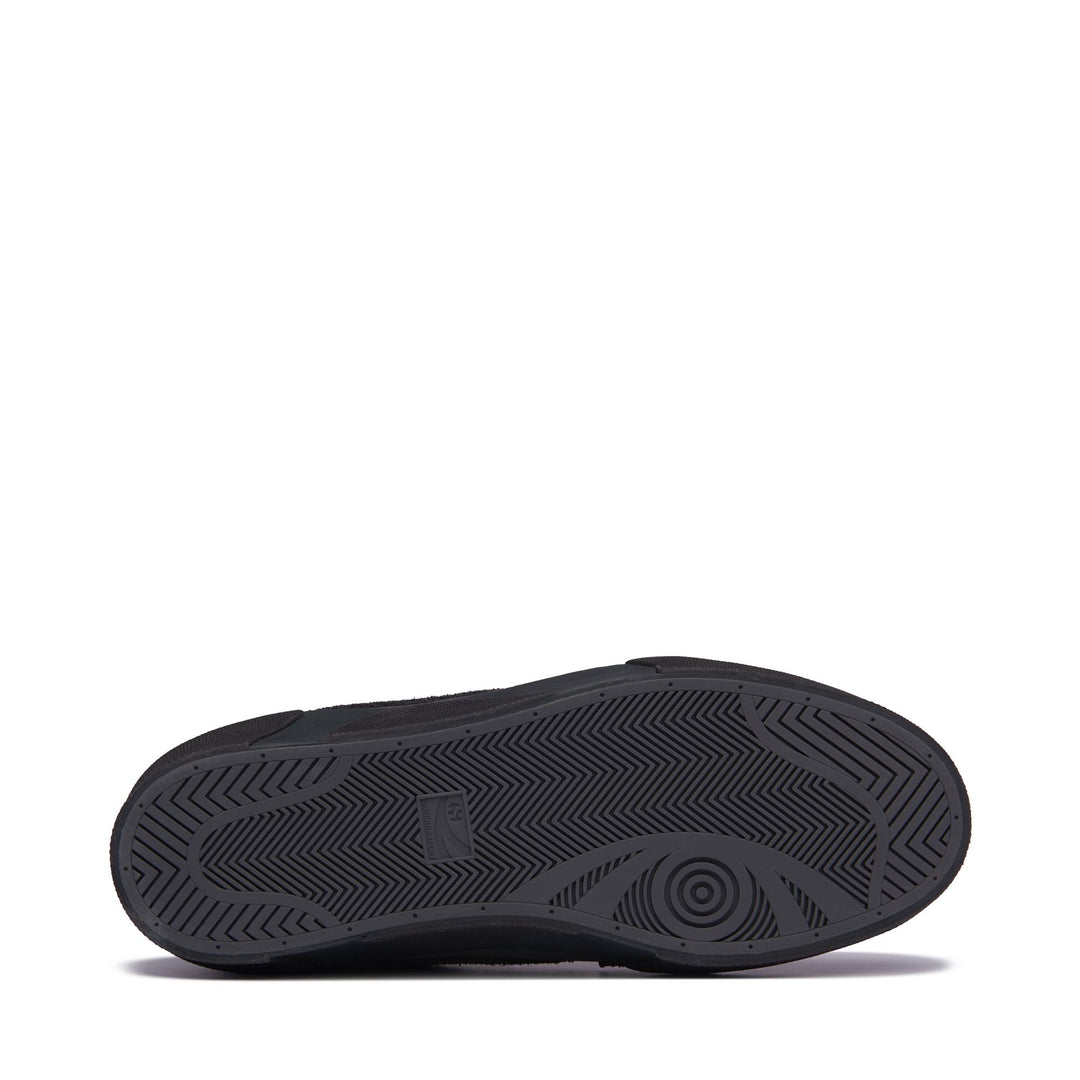 Zapatillas bajas unisex grises con parte superior de ante y nailon main