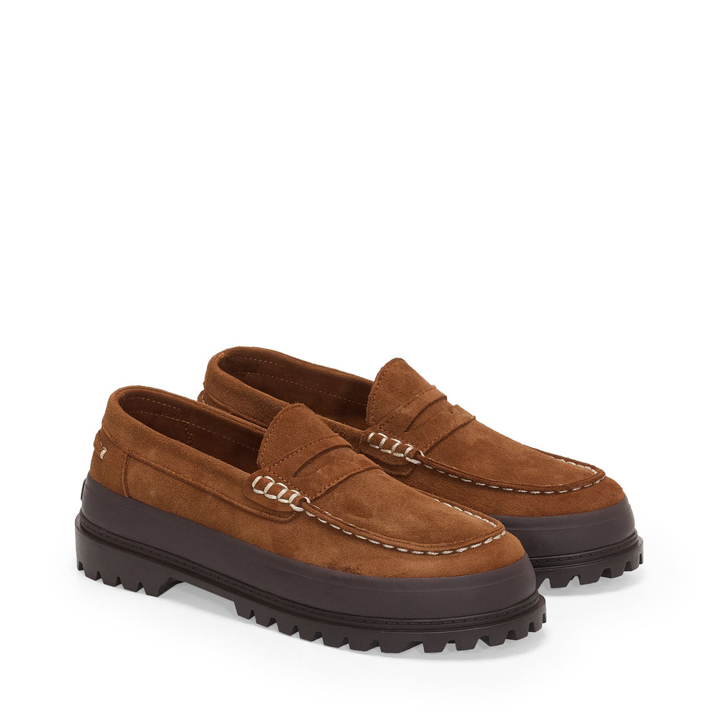 3110 MOCASSINO SUEDE - Moc - Décolleté - Femme - Tan Brown-Dk Chocolate 02