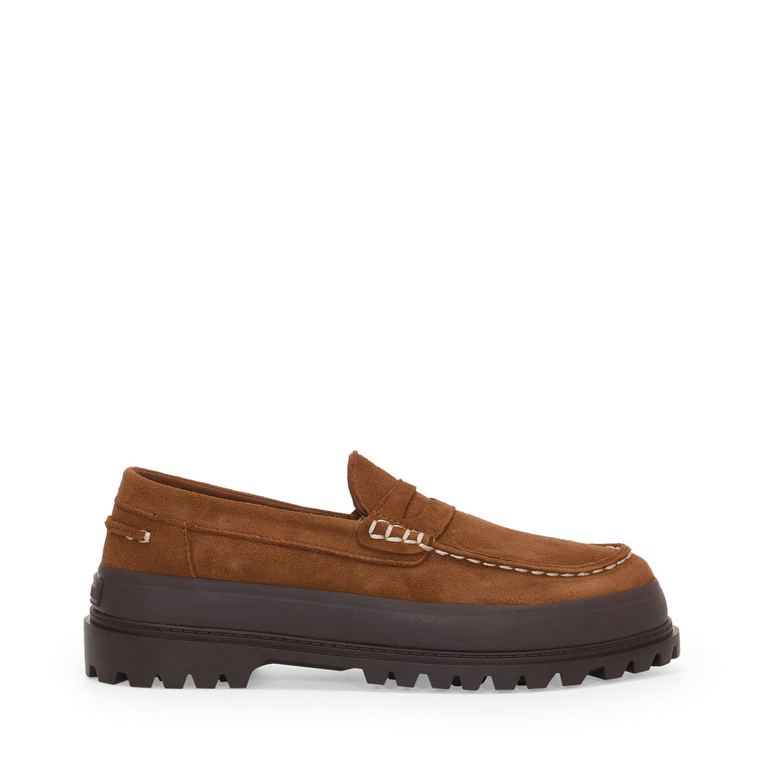 3110 MOCASSINO SUEDE - Moc - Décolleté - Femme - Tan Brown-Dk Chocolate 01