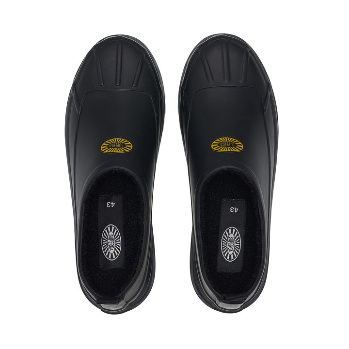 3333 RUBBER ALPINA DUCK MULE - Rubber Boots - Low Cut - Unisex - Black 4