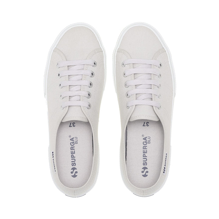 Zapatillas unisex grises con parte superior de algodón 4