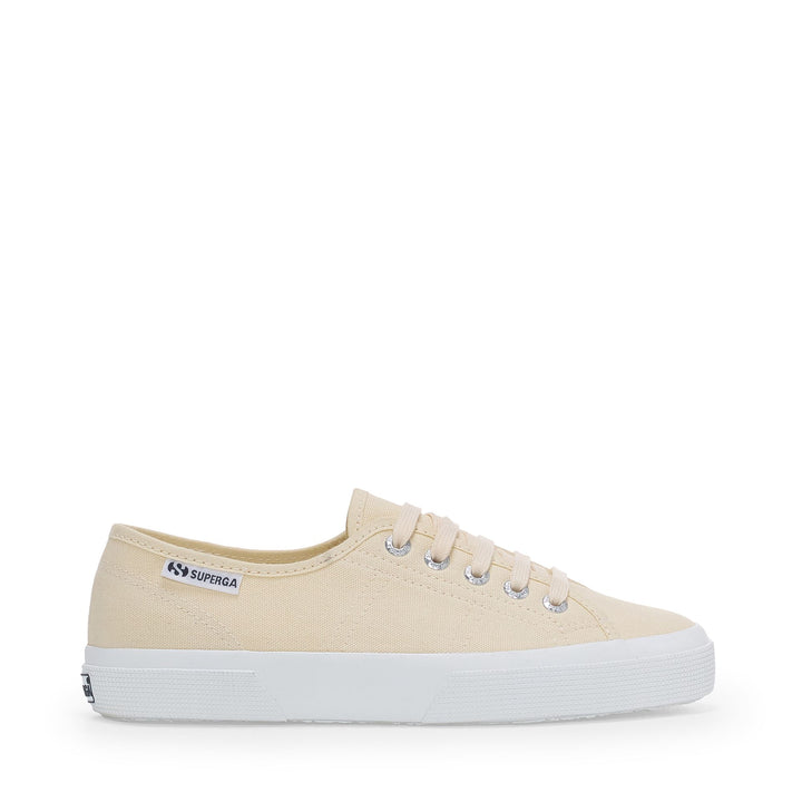 Sneakers unisex beige con tomaia in cotone 1