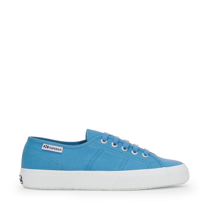 Sneakers blu unisex con tomaia in cotone 1
