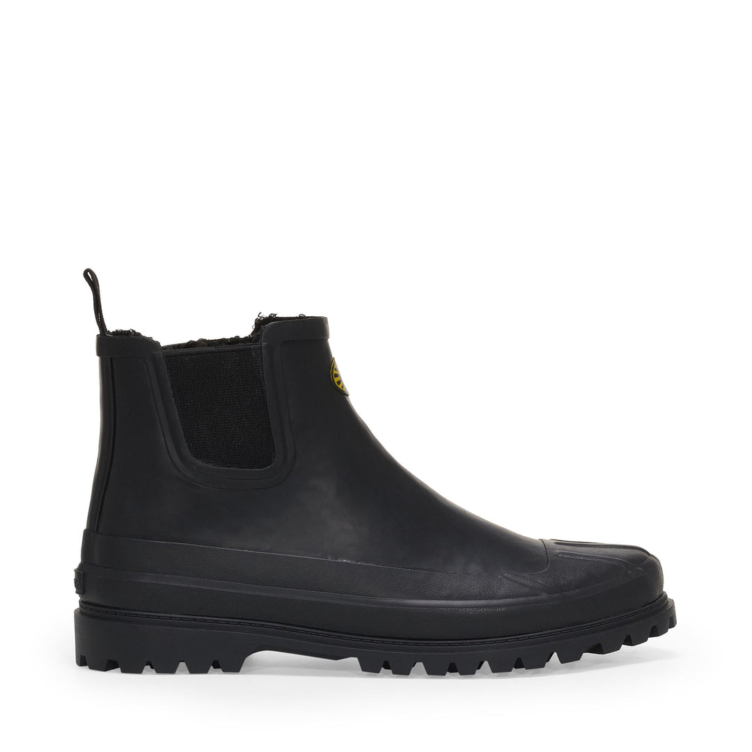 3334 RUBBER ALPINA DUCK - Rubber Boots - Mid Cut - Unisex - Black 01
