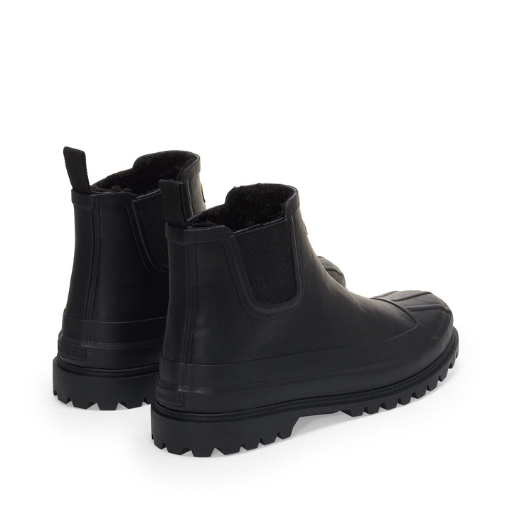 3334 RUBBER ALPINA DUCK - Rubber Boots - Mid Cut - Unisex - Black 3