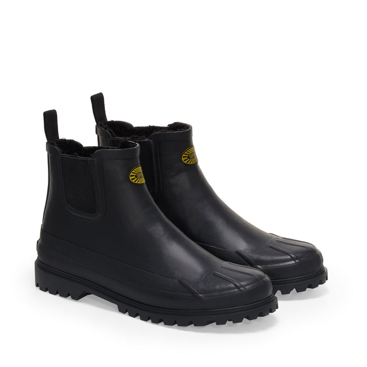 3334 RUBBER ALPINA DUCK - Rubber Boots - Mid Cut - Unisex - Black 2
