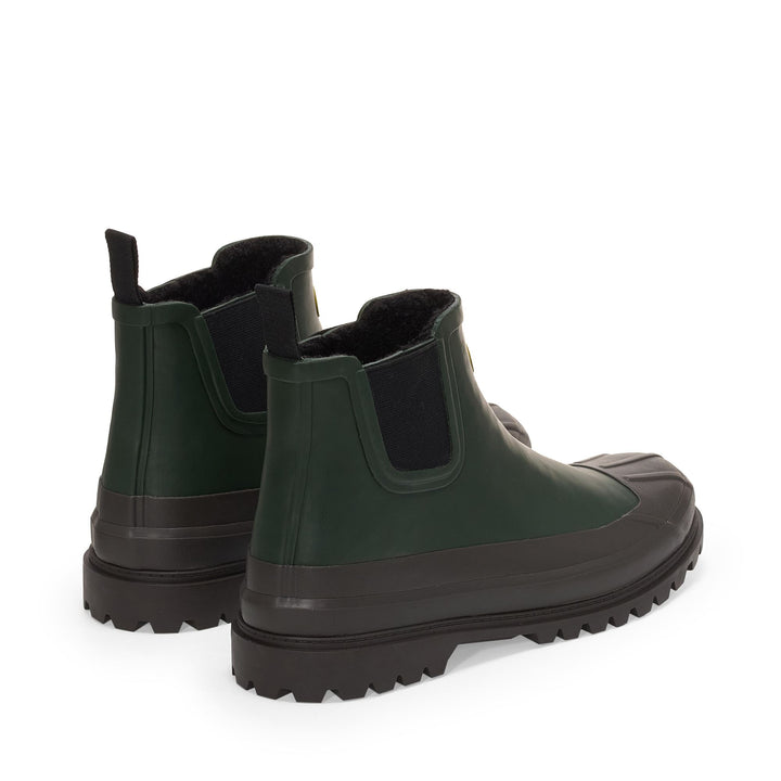 3334 RUBBER ALPINA DUCK - Rubber Boots - Mid Cut - Unisex - Green-Brown 3