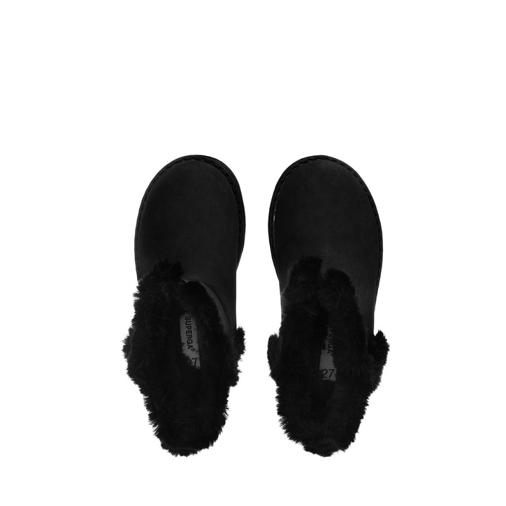 Schwarze Mädchenstiefel mit Obermaterial aus Synthetik 4