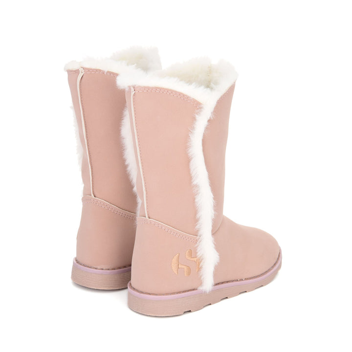 Boots Girl 4034 SYNTHETIC MATERIAL Boot PINK SMOKE Dressed Side (jpg Rgb)		