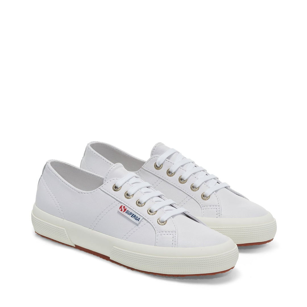 Unisex-Sneaker in optischem Weiß mit Obermaterial aus Nappaleder main