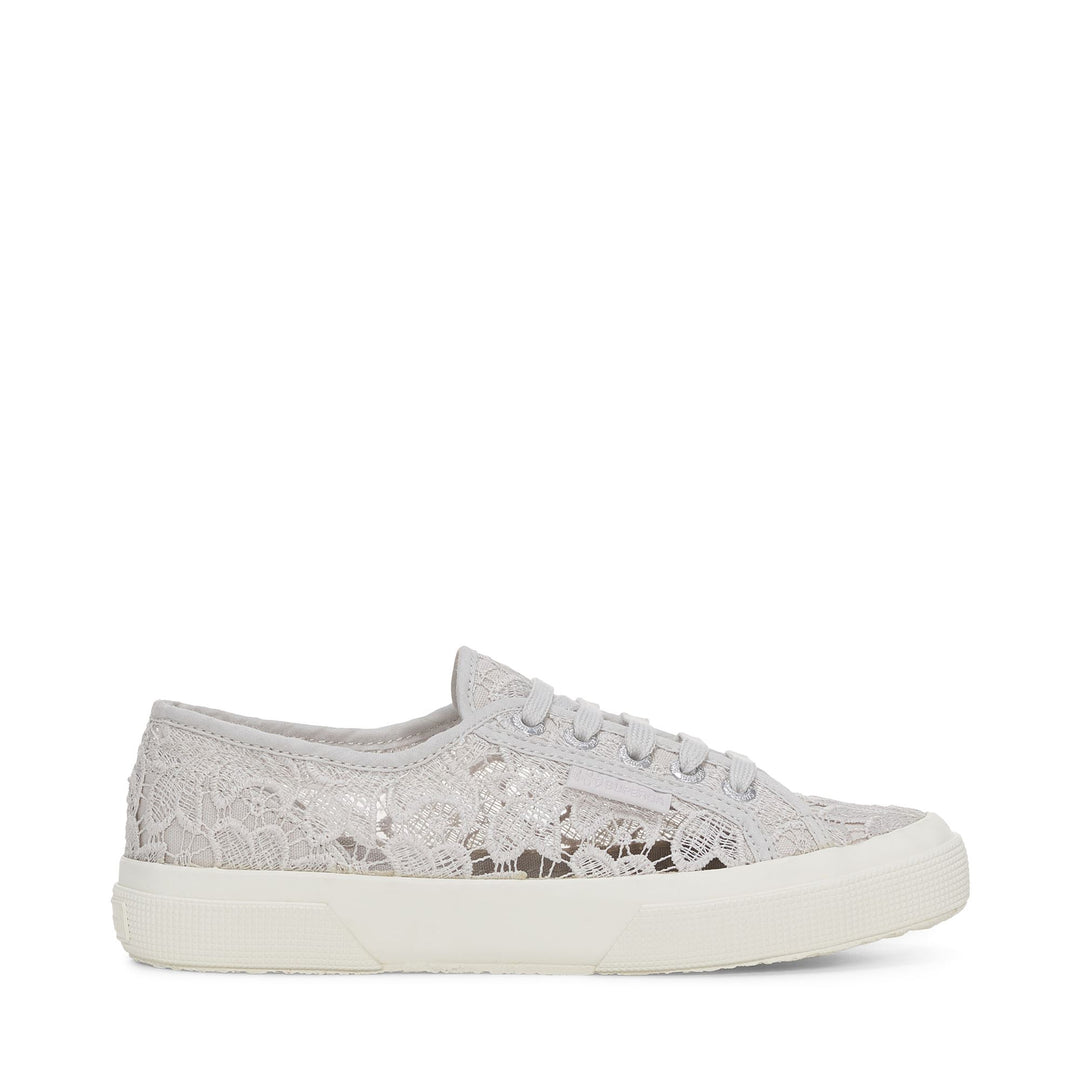 Zapatillas clásicas grises para mujer con parte superior de algodón 01