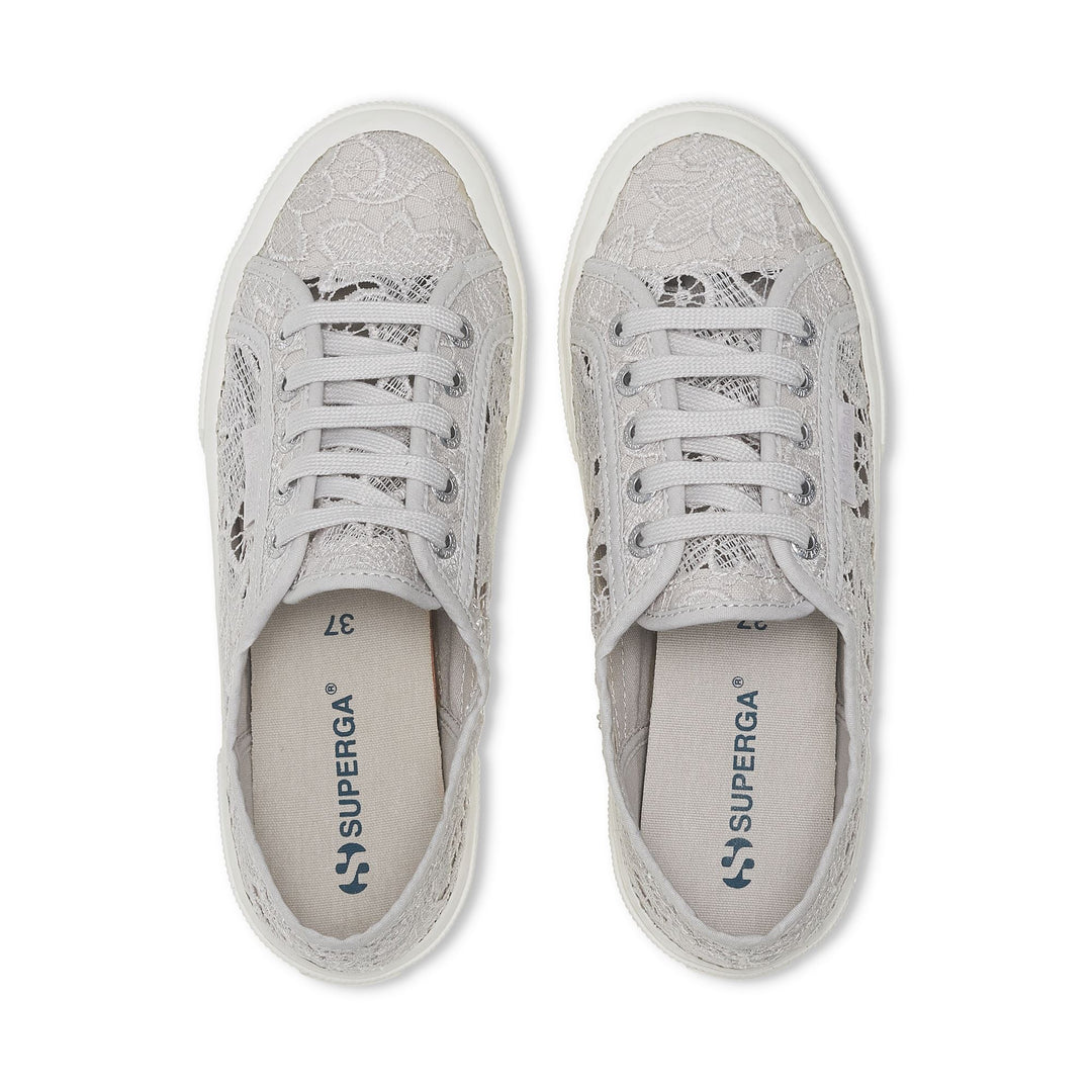 Woman's Classic Grey Sneakers with Cotton Upper main