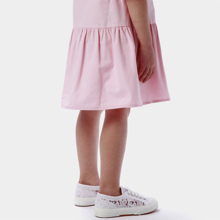 Sneakers bianche da bambina con tomaia in pizzo macramè 7
