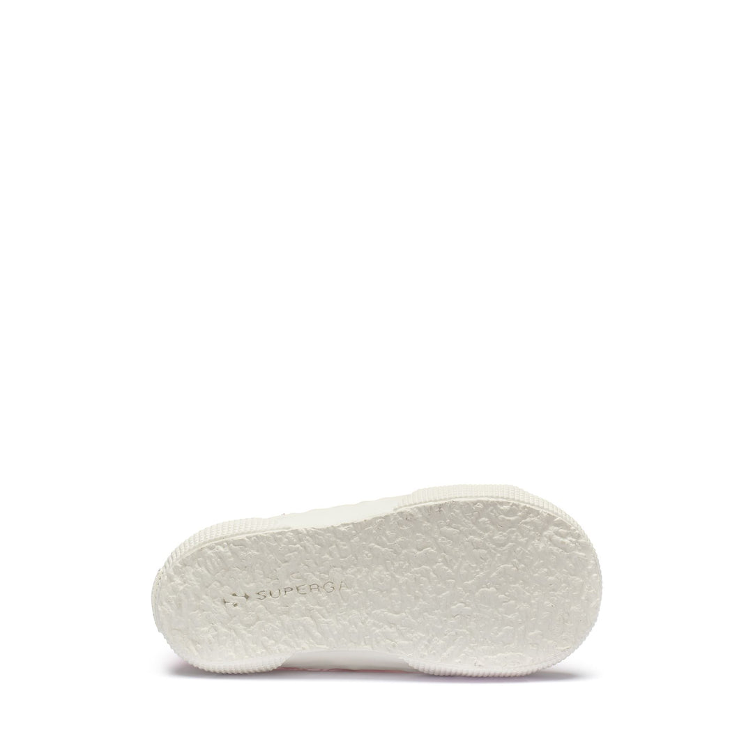 Sneakers rosa da bambina con tomaia in cotone main