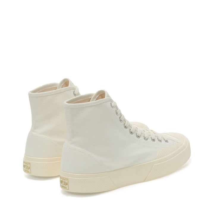 Sneakers Unisex 2433 WORKWEAR Mid Cut WHITE-OFF WHITE Dressed Side (jpg Rgb)		