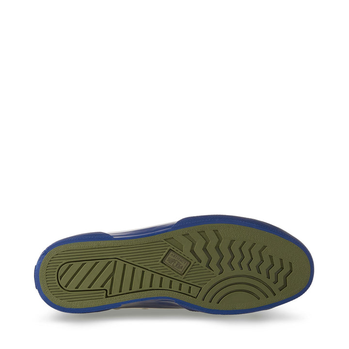Sneakers Unisex 2433 WORKWEAR Mid Cut OFF WHITE - F BLUE Detail (jpg Rgb)			