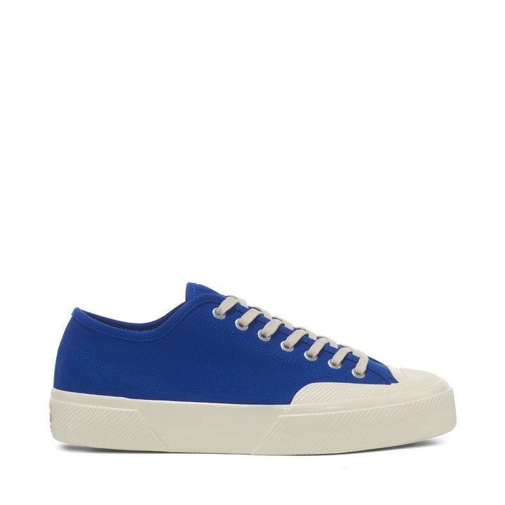 Sneakers Unisex 2432 WORKWEAR Low Cut BLUE CHAMBARY-OFF WHITE Photo (jpg Rgb)			