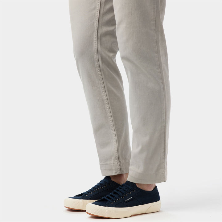 Sneakers classiche unisex blu navy con tomaia in cotone 6