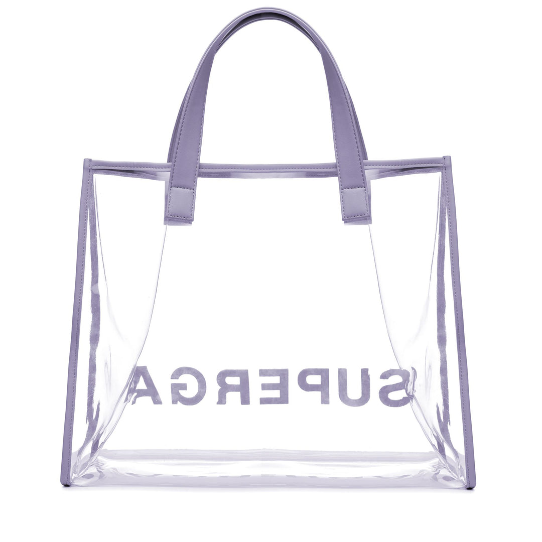 Bags Woman TRANSPARENT SHOPPING BAG Shopping Bag GREY LILLA