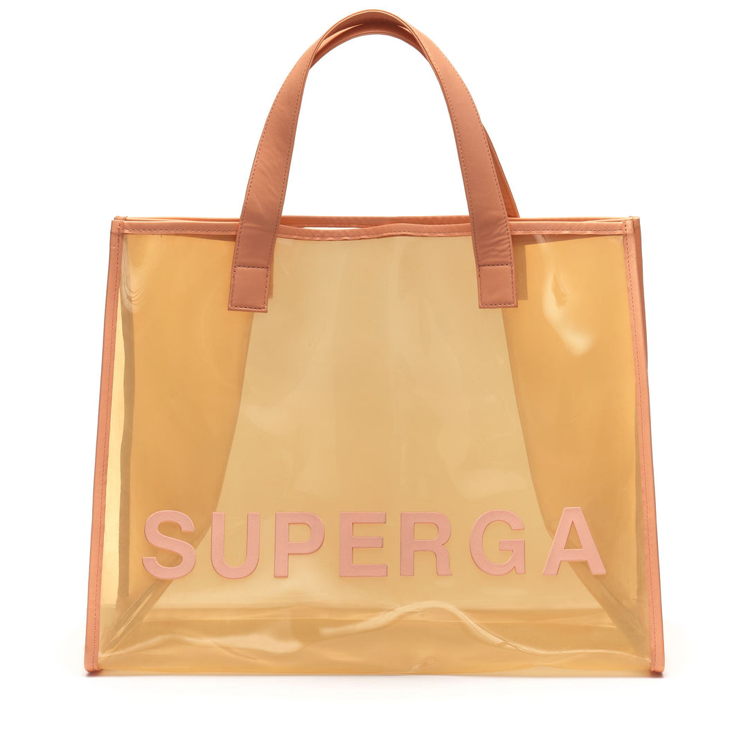 Bags Woman TRANSPARENT SHOPPING BAG Shopping Bag PINK PEACH-YELLOW LT Photo (jpg Rgb)			