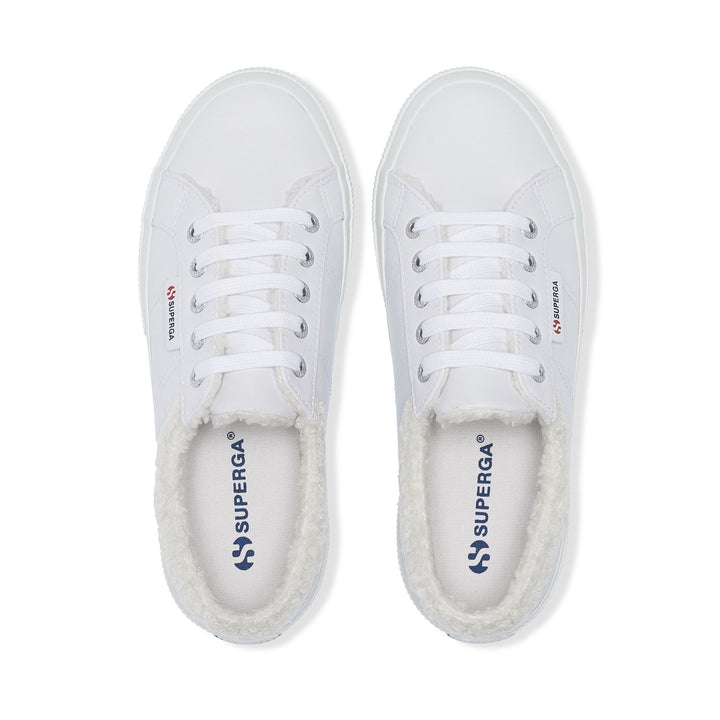 Baskets basses unisexes blanches avec tige en coton 4