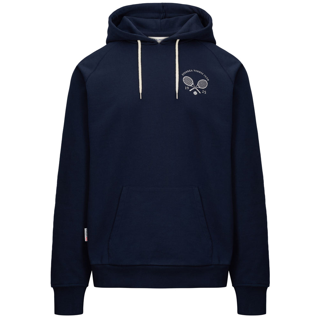 Unisex Blue Hoodie with Cotton Fleece main