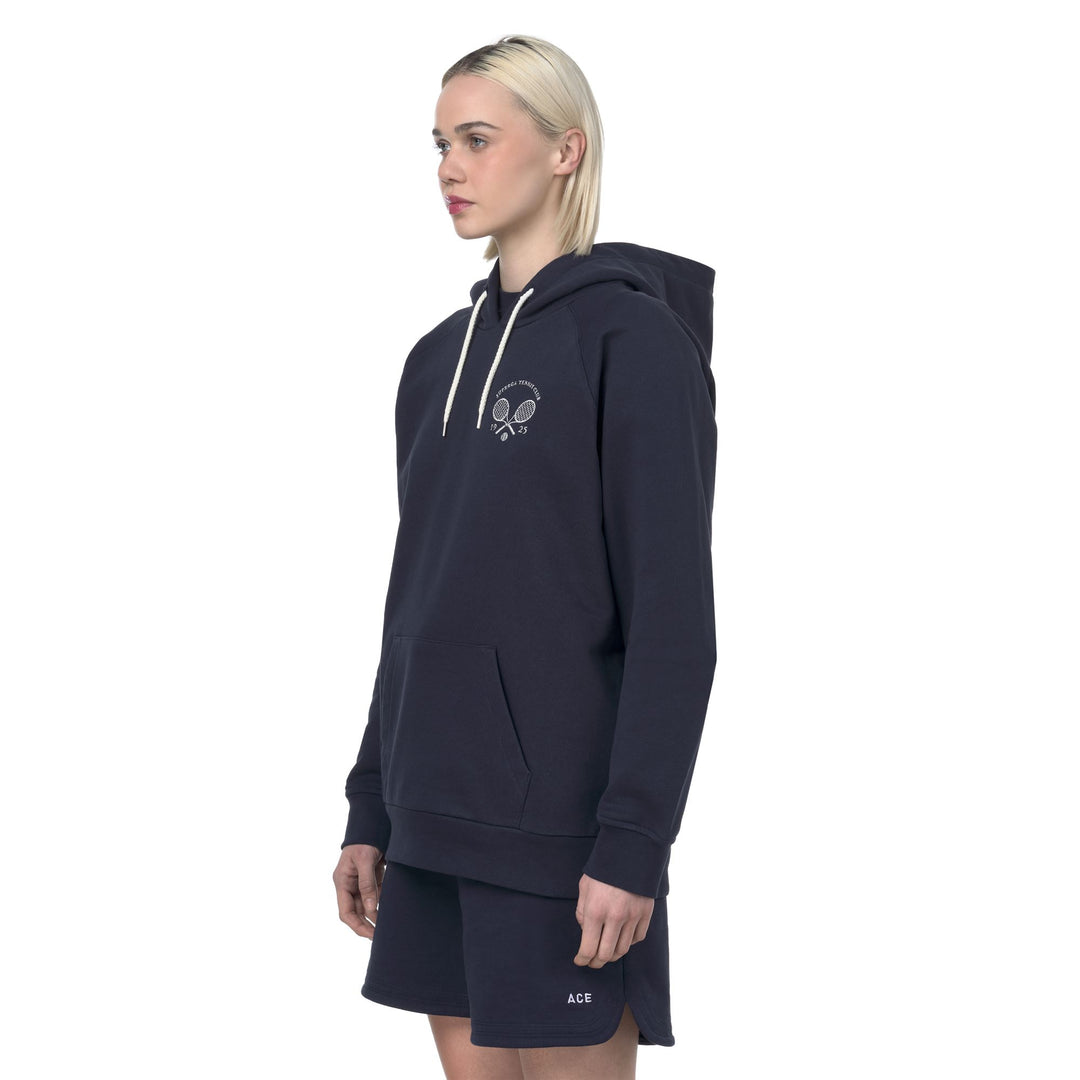 Unisex Blue Hoodie with Cotton Fleece main