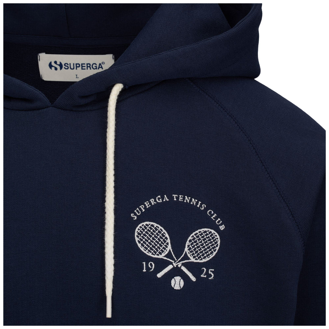 Unisex Blue Hoodie with Cotton Fleece main