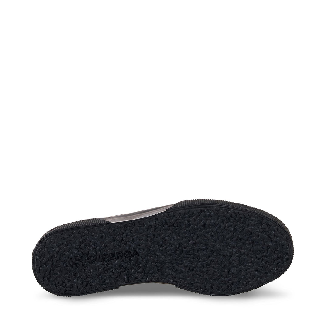 Baskets noires à plateforme pour femme, tige en coton main