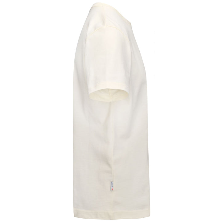 Unisex White T-Shirt with Cotton Fabric 2