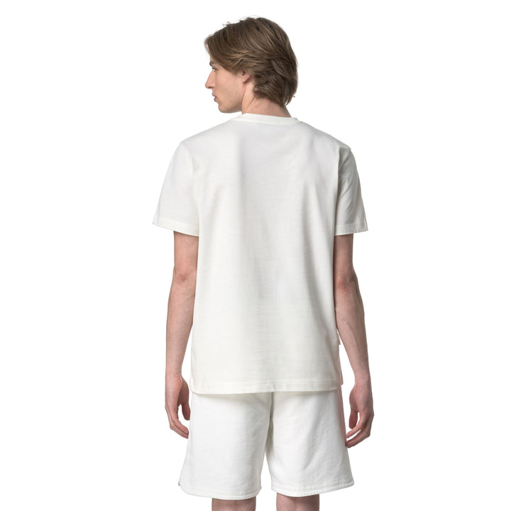 Unisex White T-Shirt with Cotton Fabric 7