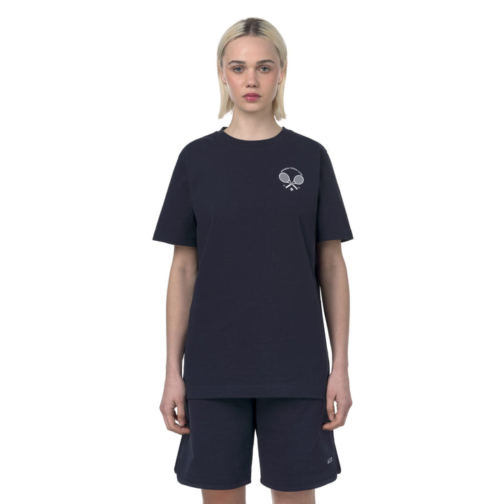 Unisex Blue Navy T-Shirt with Cotton Upper 5