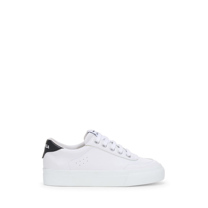 Children's Low Cut Sneakers White with Cotton Upper 1