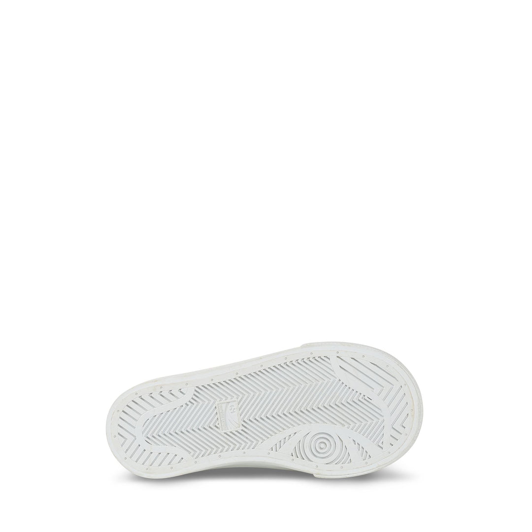 Children's Low Cut Sneakers White with Cotton Upper main