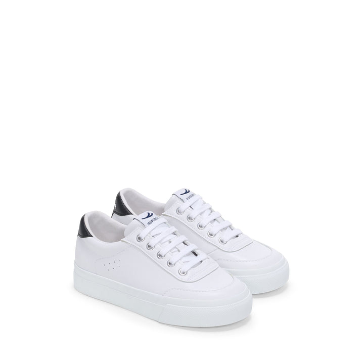 Children's Low Cut Sneakers White with Cotton Upper 2