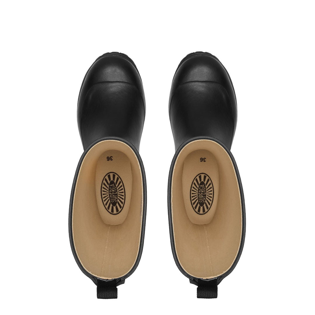 High Rubber Boots Woman Black Color main