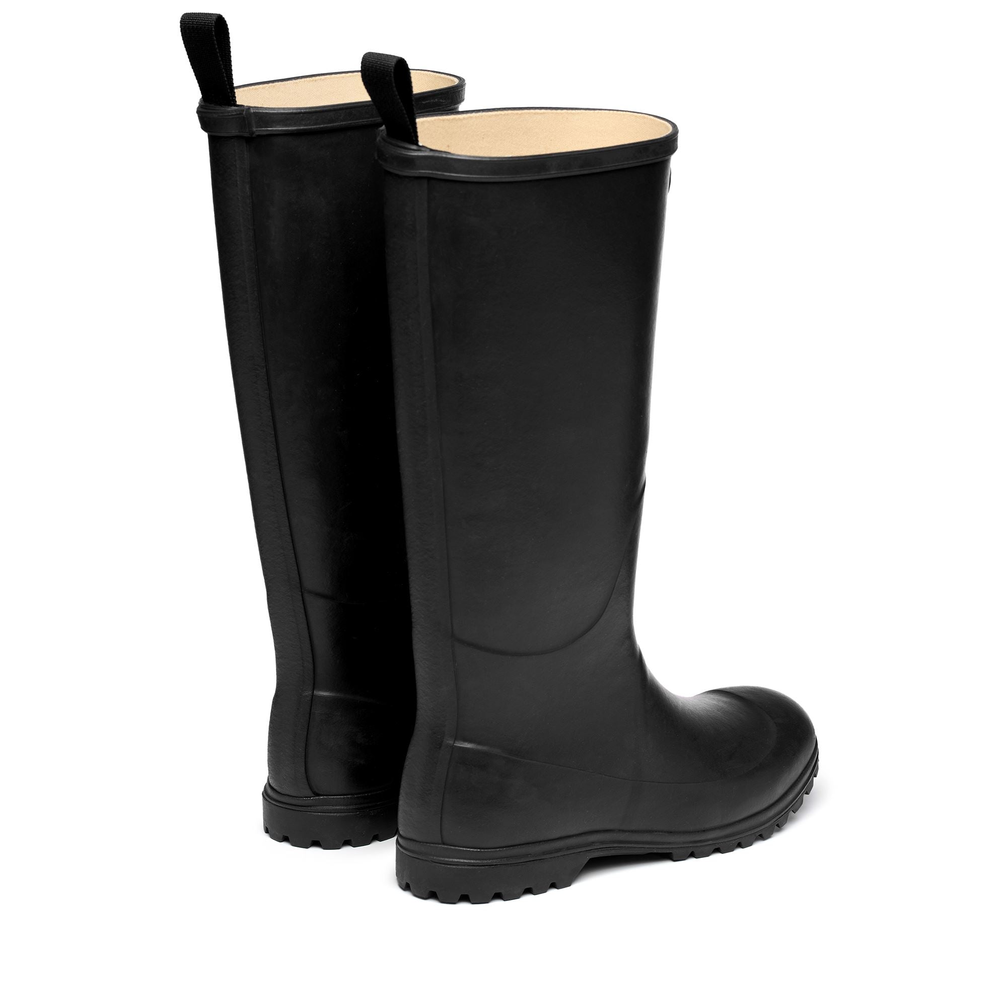 High Rubber Boots Woman Black Color | Superga