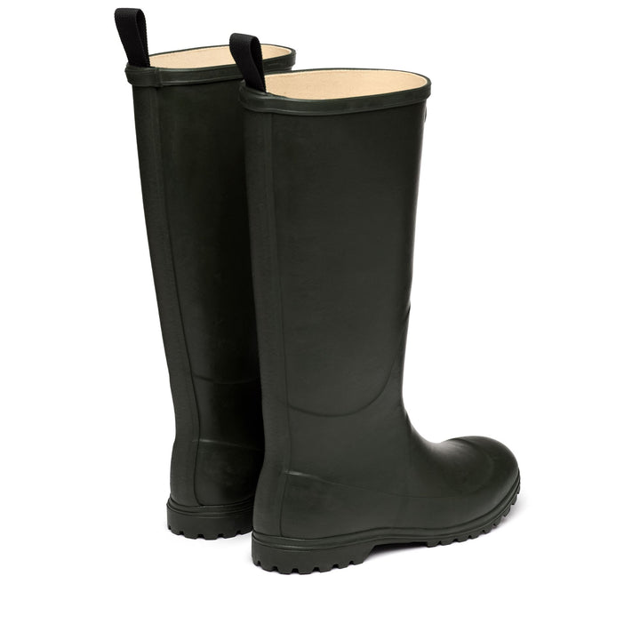 Hohe Gummistiefel für Damen in Grün 3