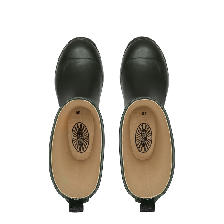 Hohe Gummistiefel für Damen in Grün 4