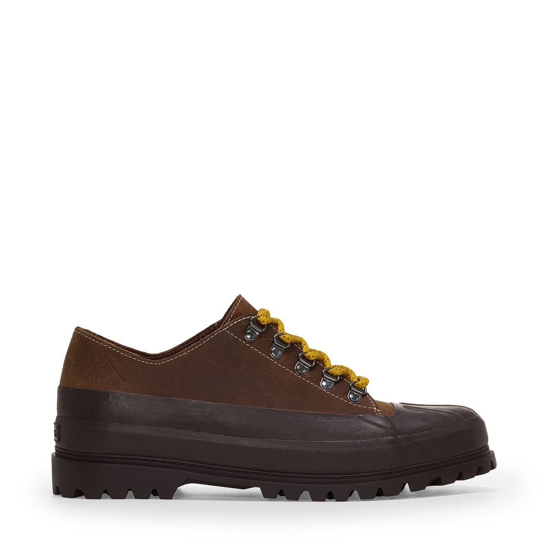 Man's Ankle Brown Boots with Crazy Horse Leather Upper 01
