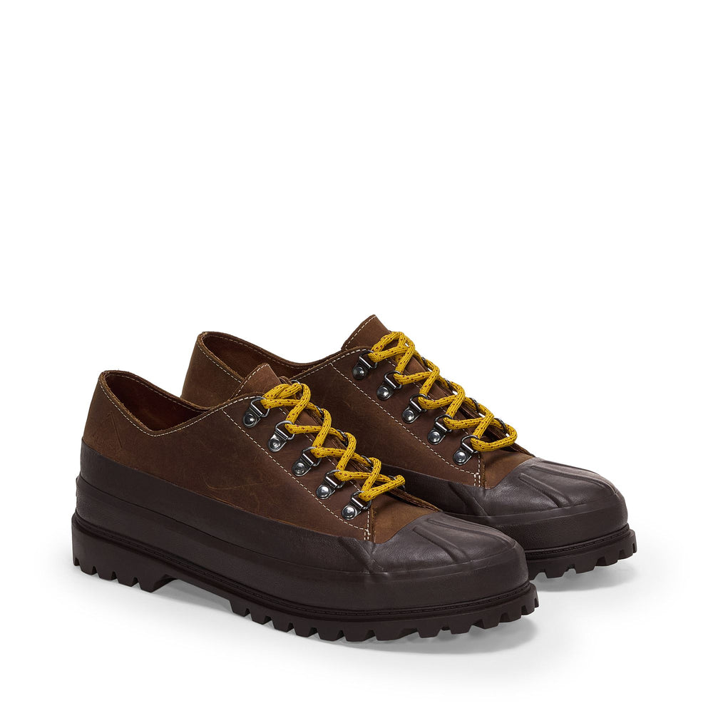 Man's Ankle Brown Boots with Crazy Horse Leather Upper 02