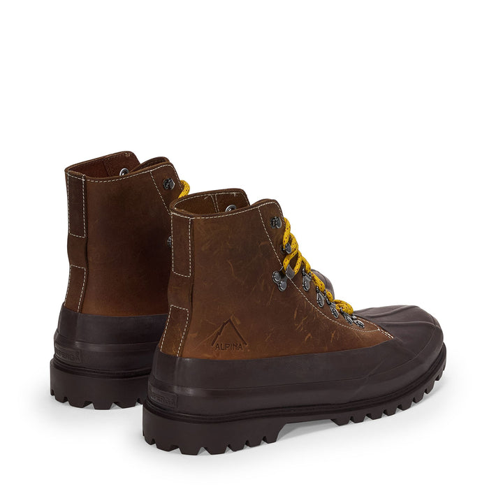 Man's Brown Ankle Boots with Crazy Horse Leather Upper 3
