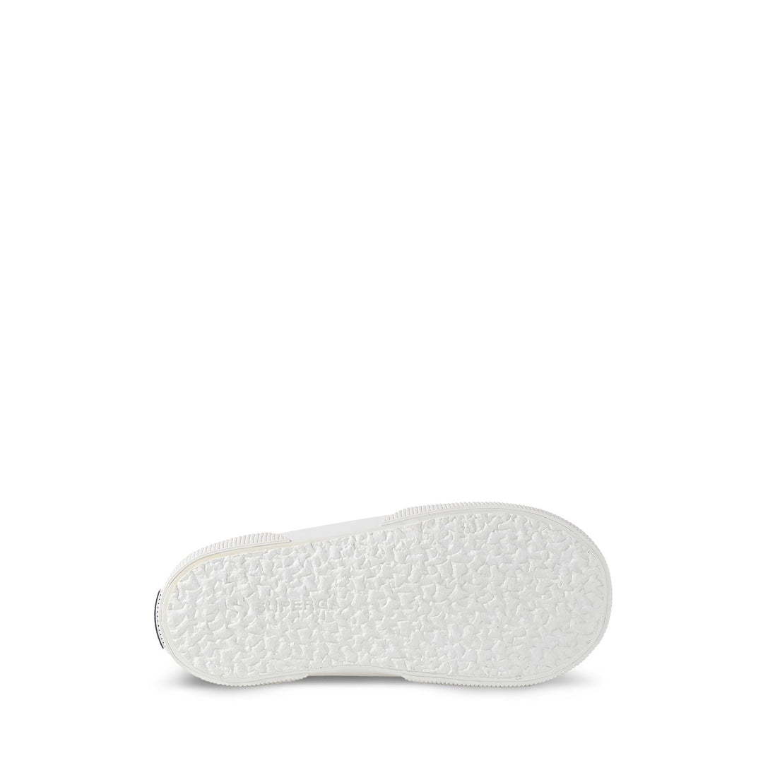 Weiße Mädchen-Sneaker mit Baumwoll-Obermaterial main