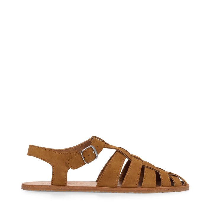 Sandalias unisex marrones con parte superior de ante 1